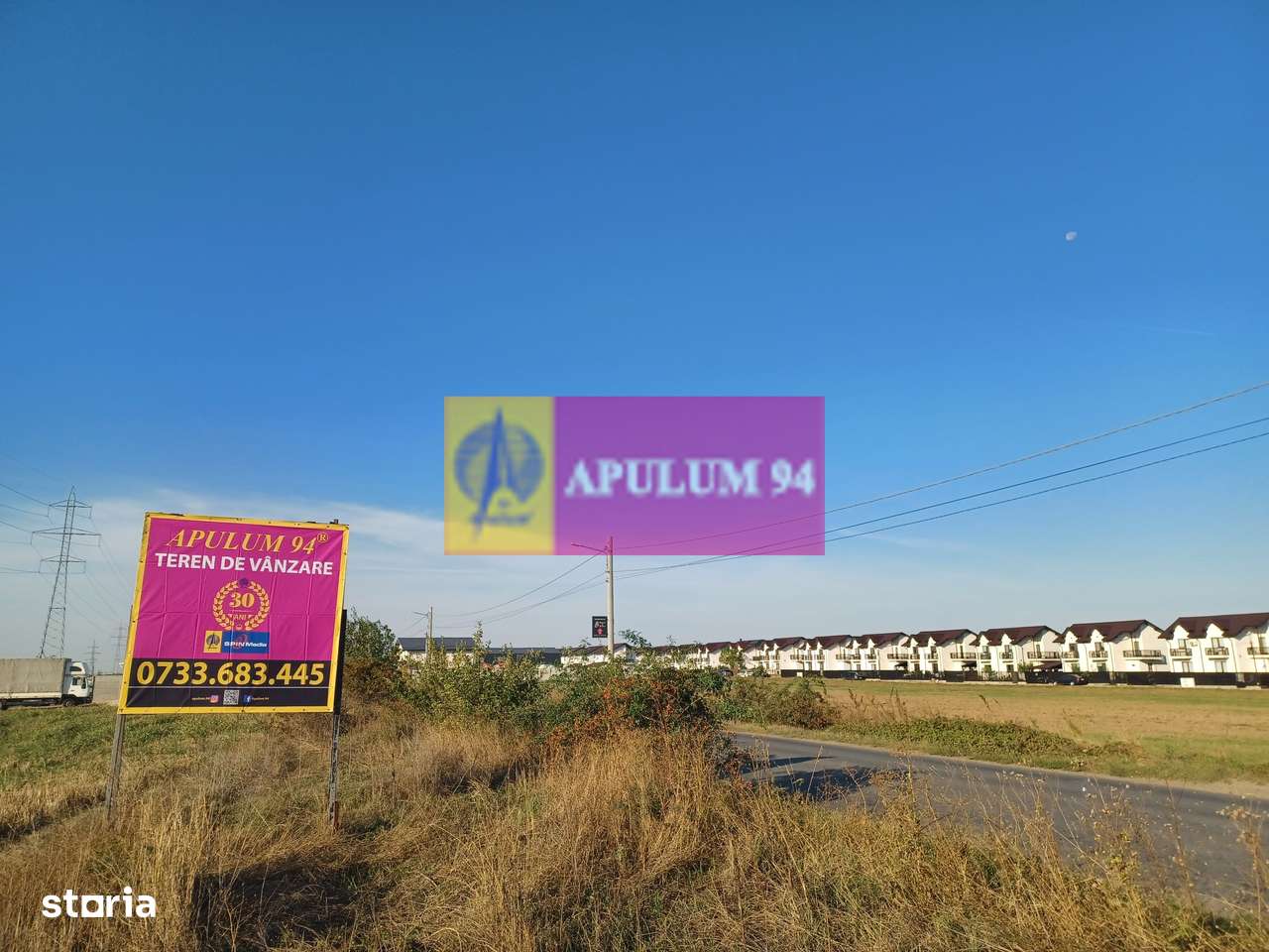 Săbăreni, teren intravilan construibil 3 ha, pe DJ602 - Imagine principală: 1/3