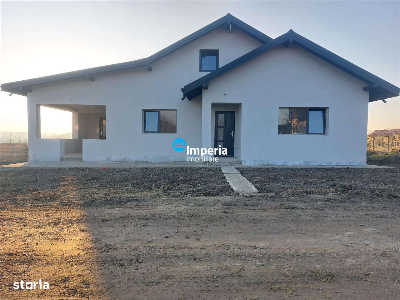 Casă nouă Dumești, 4 dormitoare, teren 500 mp Comision-0