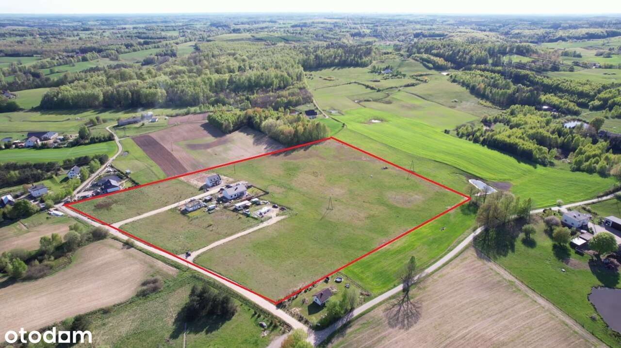 Działka budowlana. Woda+prąd+Decyzja o WZ+PnB - Pełny obrazek: 5/20