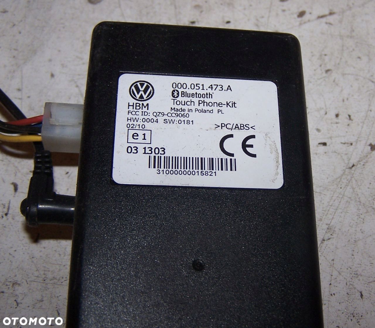 VW GOLF PASSAT STEROWNIK MODUŁ BLUETOOTH ADAPTER - 1