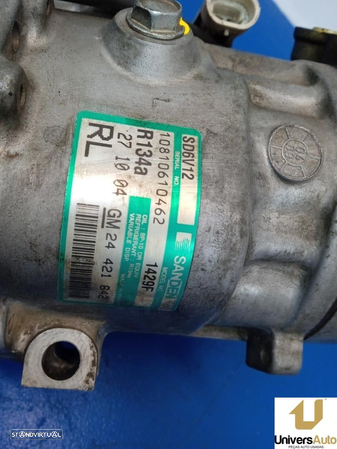 COMPRESSOR AR CONDICIONADO OPEL MERIVA A LIMUSINA 2005 -10810610462 - 4