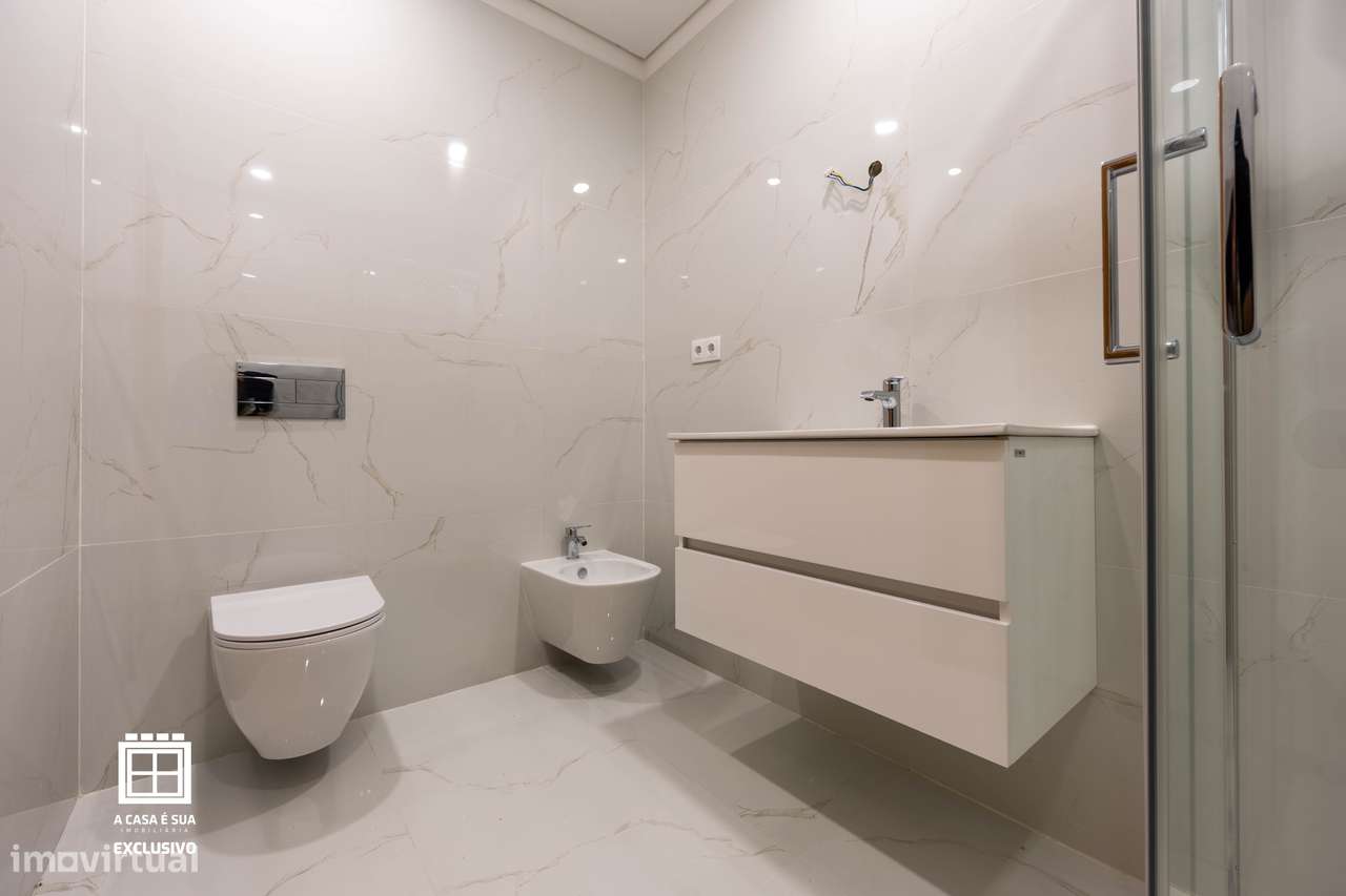 Apartamento T1 novo pronto habitar 78m2 area total-8