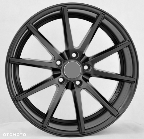 HX014 CZARNE FELGI 18 5x112 AUDI A4 A5 A6 A7 C7 C8 - 3