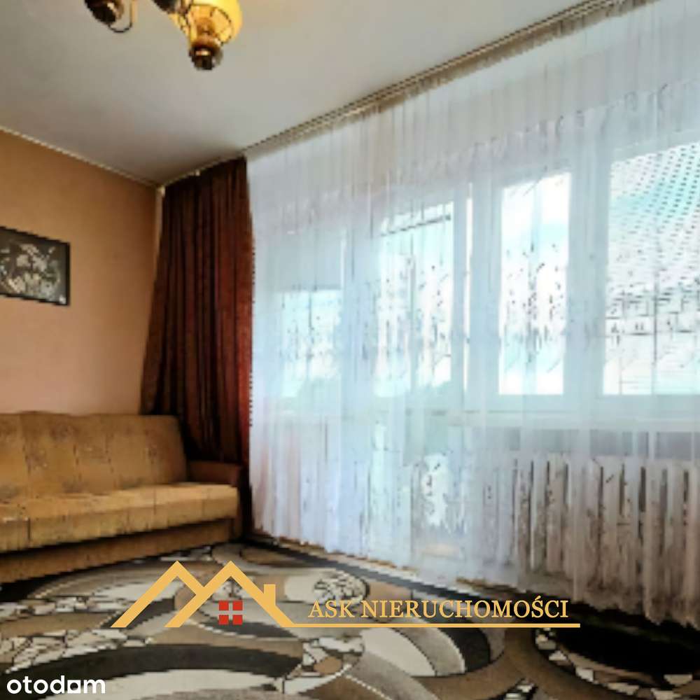 Dwupokojowe mieszkanie z balkonem 43m2 ,  oddzielna kuchnia - Pełny obrazek: 2/9