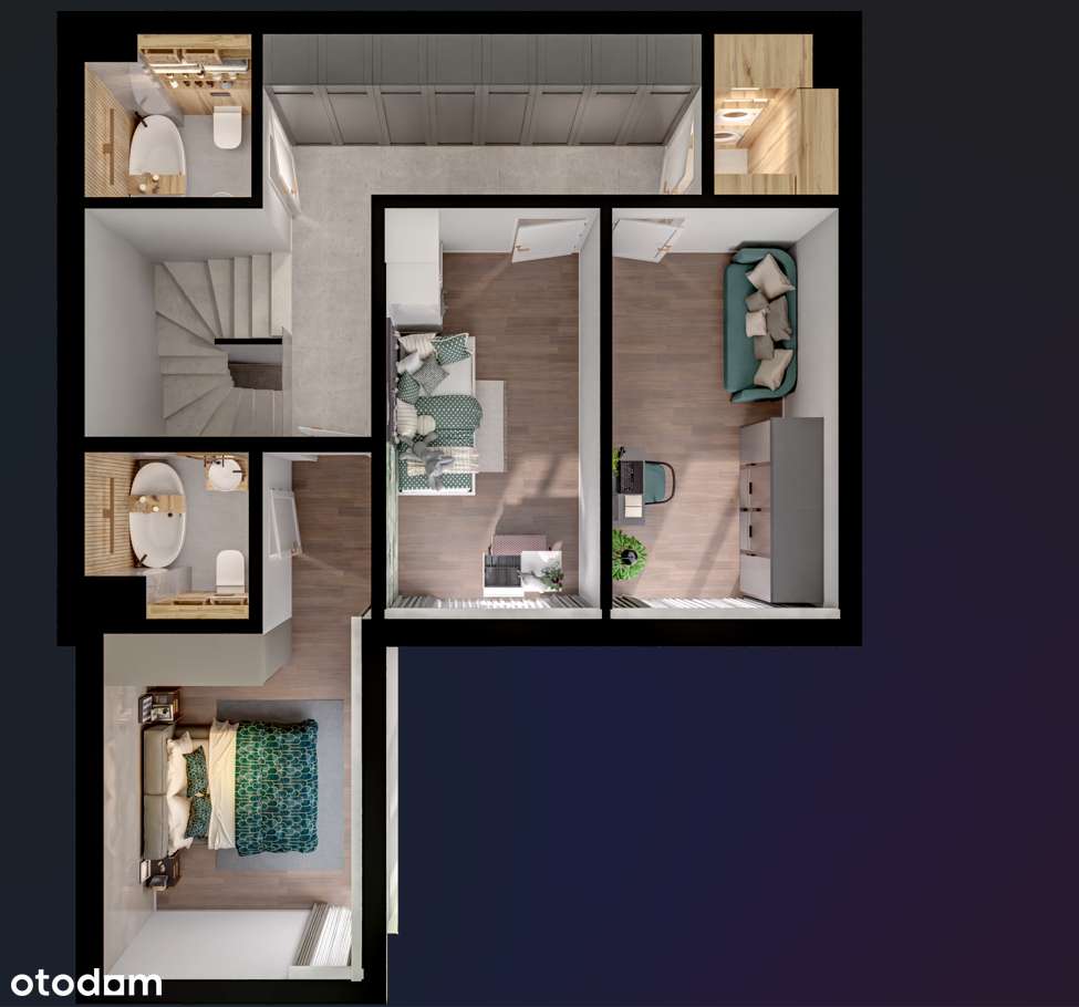 Dom 124,42 m²|4 pokoje| Pine Garden|ogród +2 miejsca postojowe w cenie - Pełny obrazek: 5/11