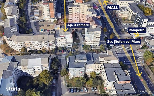 Apartament cu 3 camere de vânzare în zona Stefan cel Mare-0