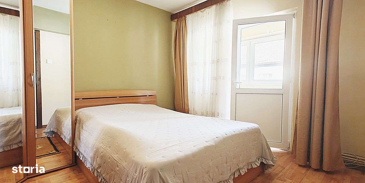 COMISION 0% Apart mobilat 3 camere decomandate/2 bai/balcon/pivnita/Si-0