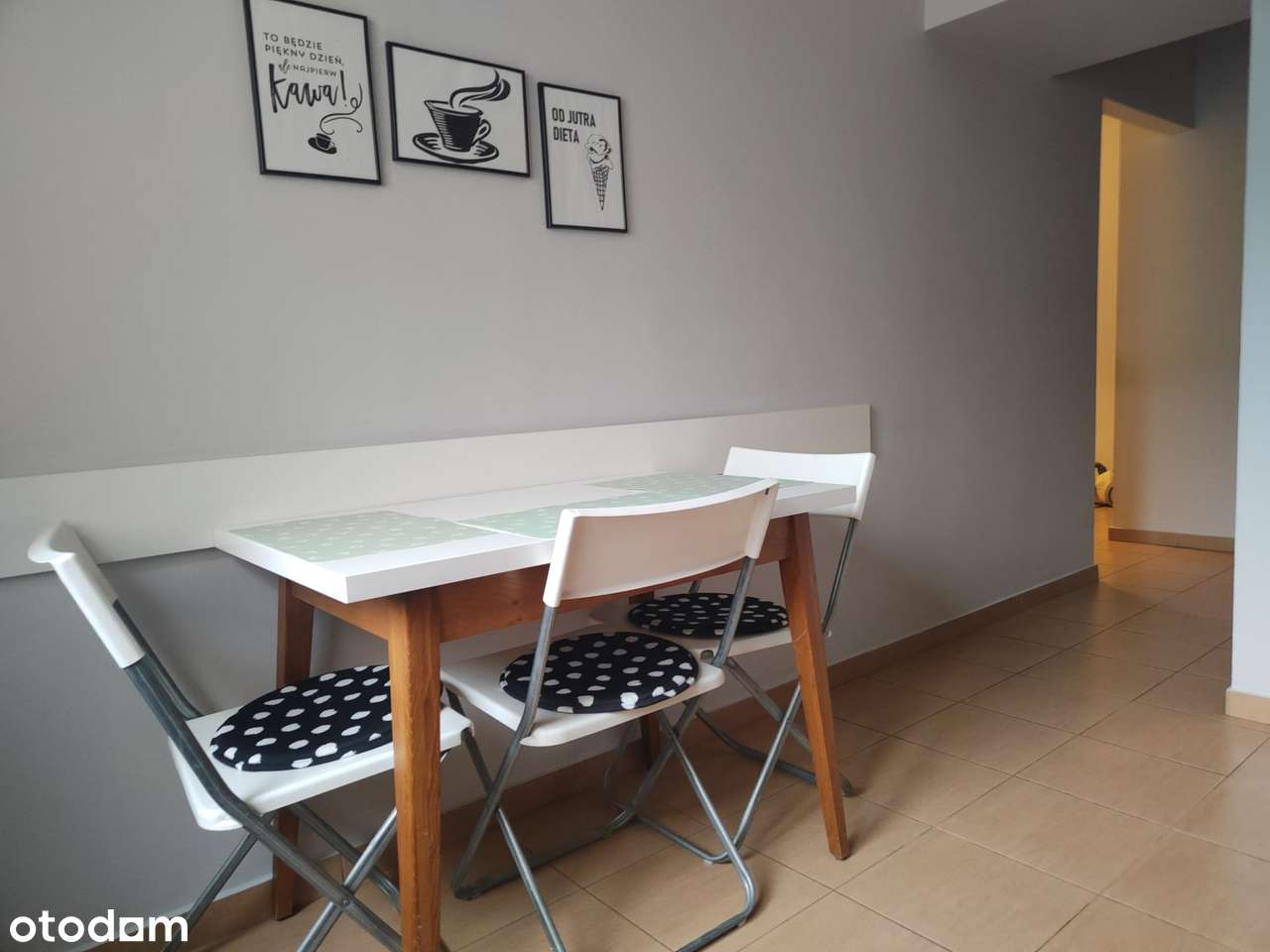 Pokój z kuchnią, 35 m2, pl. Hallera, Warszawa - Pełny obrazek: 5/6