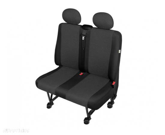 Huse scaun bancheta auto cu 2 locuri Ares DV2 L pentru Citroen Jumper, Fiat Ducato, Ford Transit, Mercedes Sprinter, Peugeot Boxer, Vw LT - 1