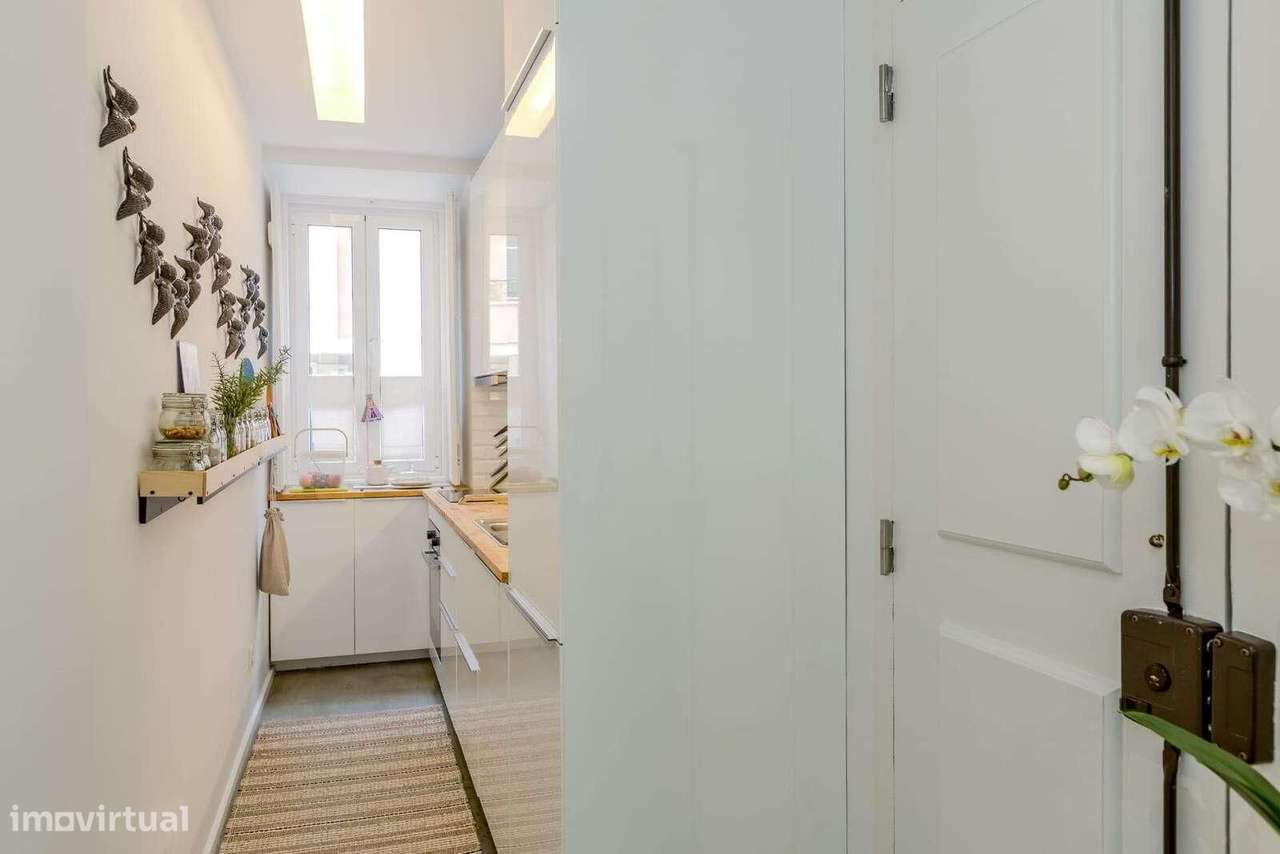Apartamento T1 com terraço, Estrela, Lisboa-15