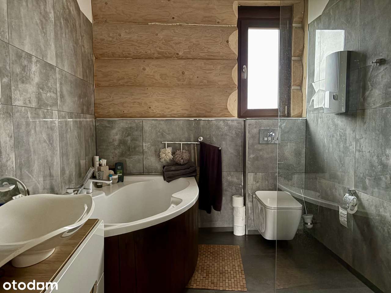 Dom z bali świerkowych | w cenie mieszkania | okazja-13