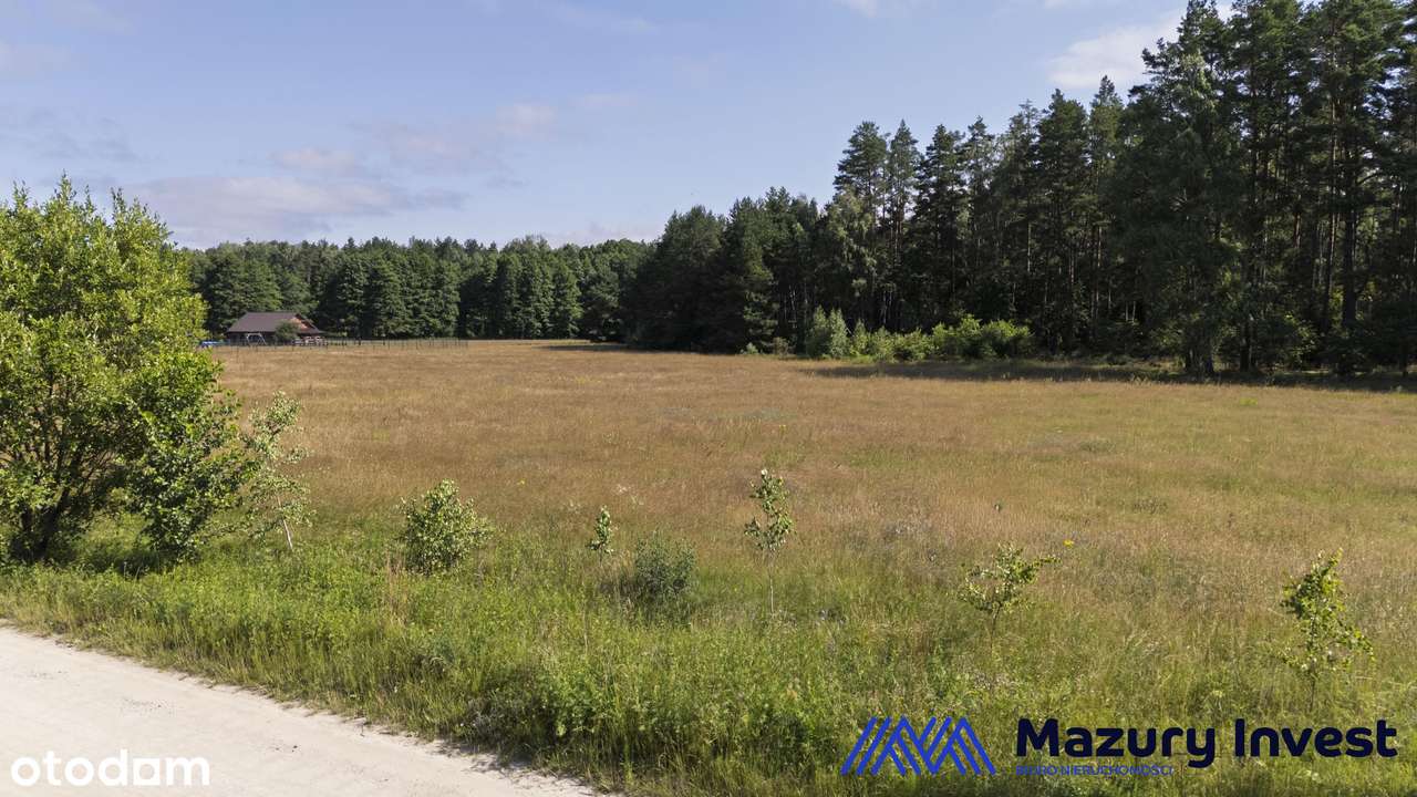 Działki budowlane w Piasutnie - przy ścianie lasu i 230 m do jeziora-6
