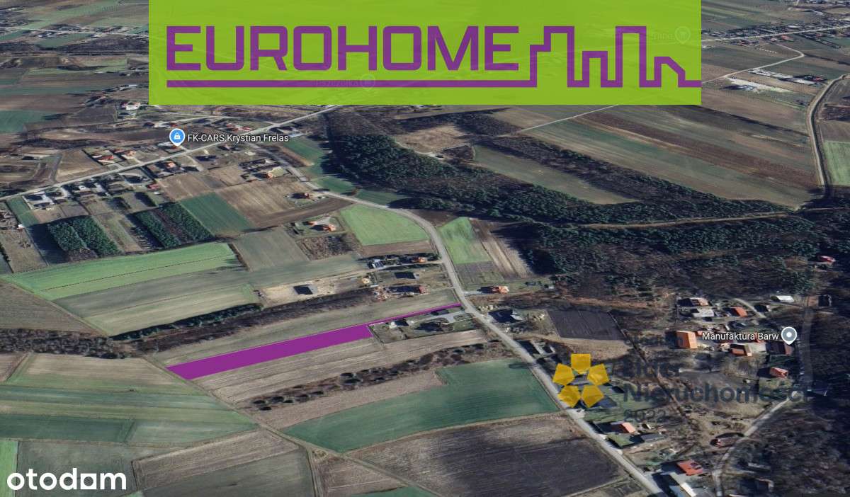 Działka budowlana 39 ar |Łysaków, gmina Czermin|-0