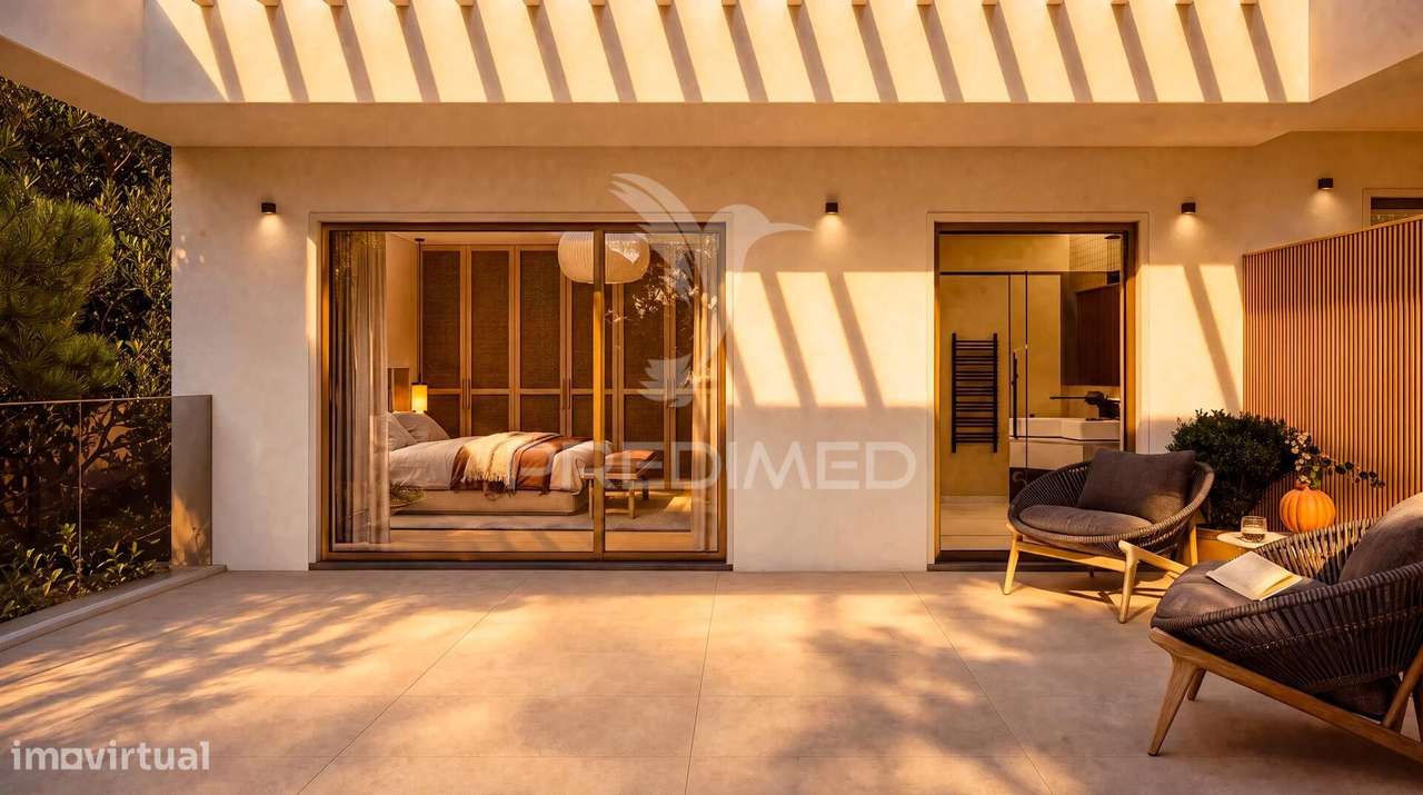 Moradia T3 junto à praia e golf, vista mar, Praia del Rey-16