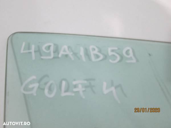 Geam usa dreapta fata Vw Golf 4 an 1998-2004 - 2