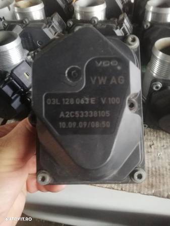 Clapeta accelerație admisie audi a4 b8 caga caha cgl audi a6 c6 2.0tdi caga caha cgl audi q5 2.0tdi cgl perfect funcționala - 4