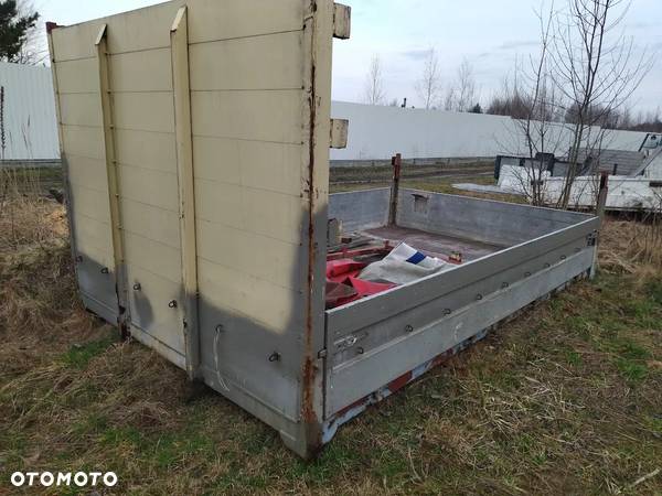 Paka platforma burty alu 4.1x2.5x0.5m man mercedes iveco renault - 1