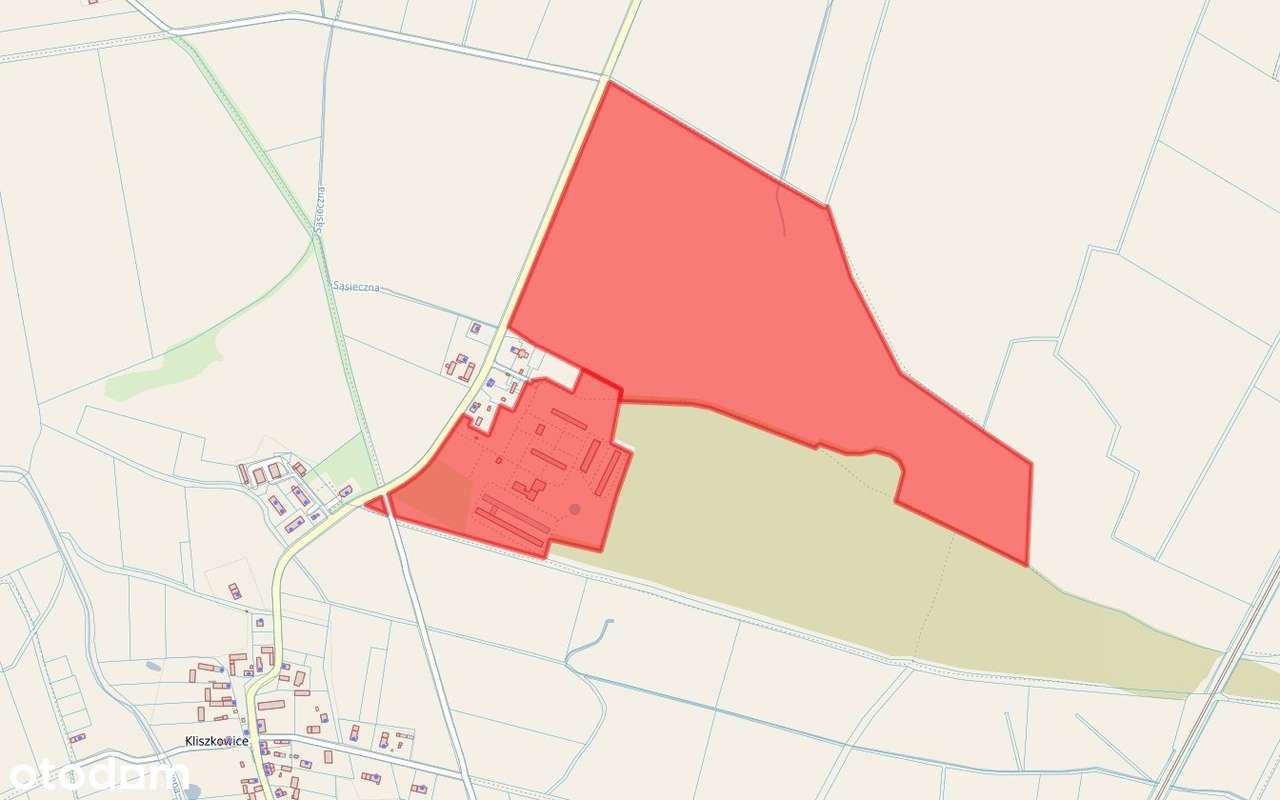 Duży teren przemysłowy 33 ha przy S5, Żmigród, Wrocław.-5