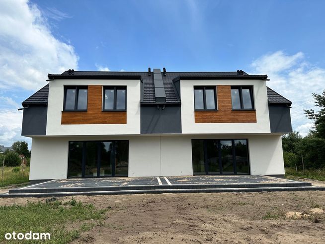 bliźniak 140m2+25m2 poddasze, działka 550m2,taras