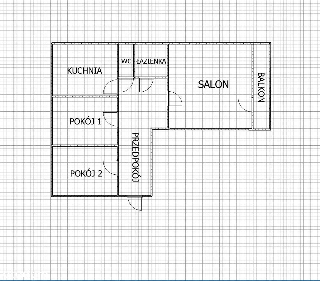 3 POKOJE - PODZAMCZE Z DUŻYM BALKONEM-1