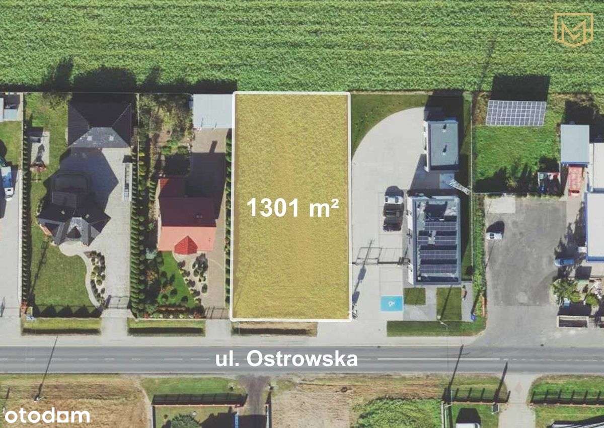 Działka 1301 m2|Media|Główna droga|Rososzyca-0