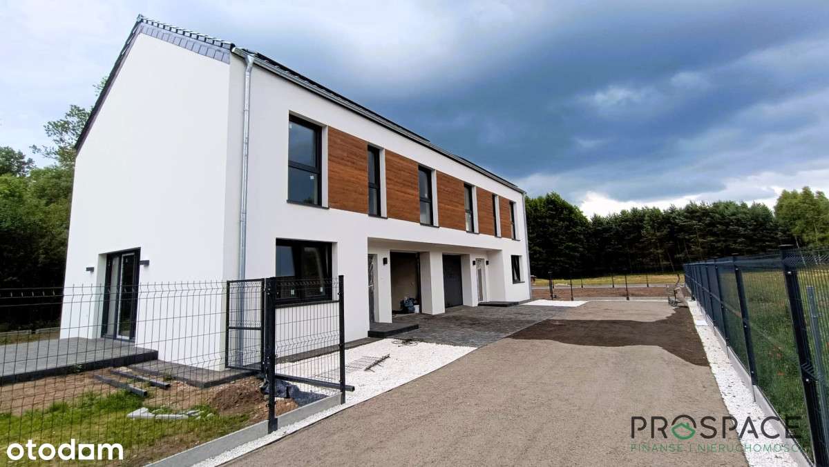 Stylowy bliźniak 120m², Fotowoltaika, Książ Śląski