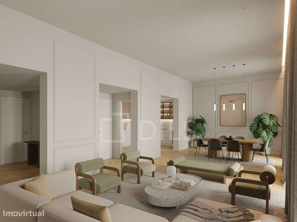 Apartamento T3 a estrear no Chiado, Lisboa - Grande imagem: 1/20