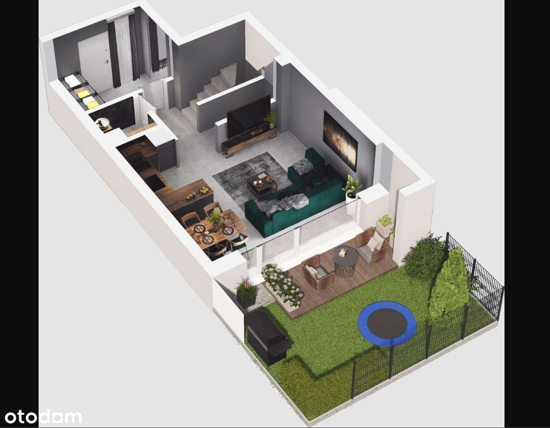 Dom 88,65 m²|4 pokoje| Pine Garden|ogród +2 miejsca postojowe w cenie - Pełny obrazek: 4/9