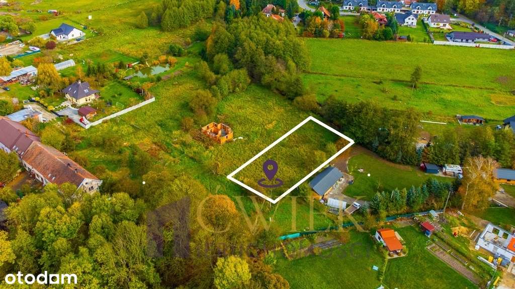 Działka budowlana z mpzp - idealna pod budowę domu - Pełny obrazek: 1/4