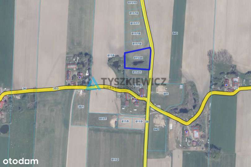 Wysin - działka budowlana - Pełny obrazek: 4/4