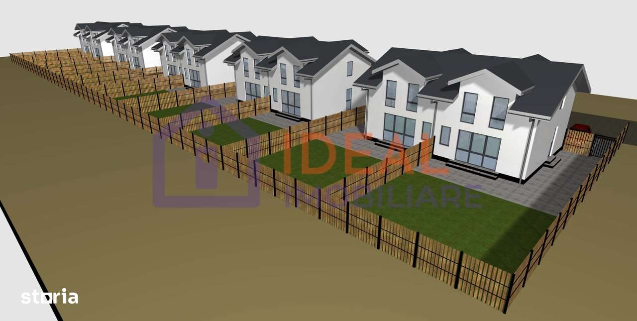 Duplex Modern la cheie si 270 de mp de curte, in Cisnadie - Imagine principală: 1/9