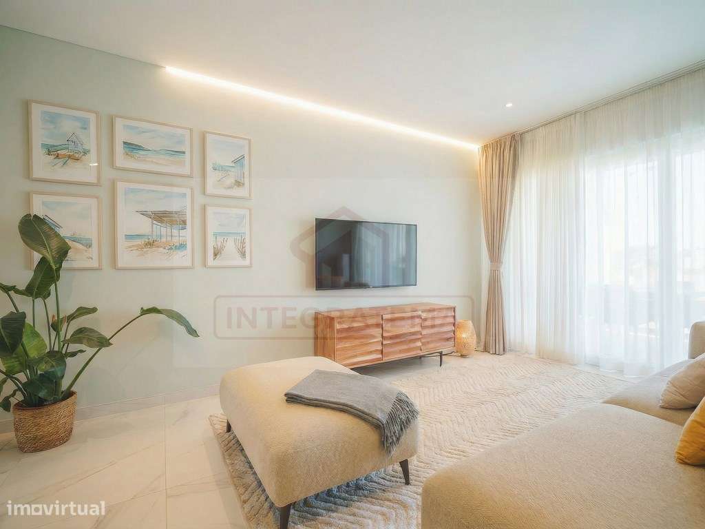 Apartamento T2 com rooftop e estacionamento - Mar à Vista-6