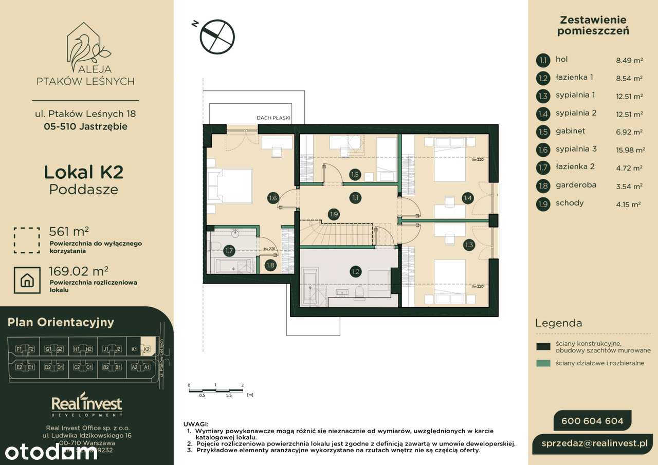 5-pokojowy dom 169m2 + ogródek Bez Pośredników - Pełny obrazek: 3/9