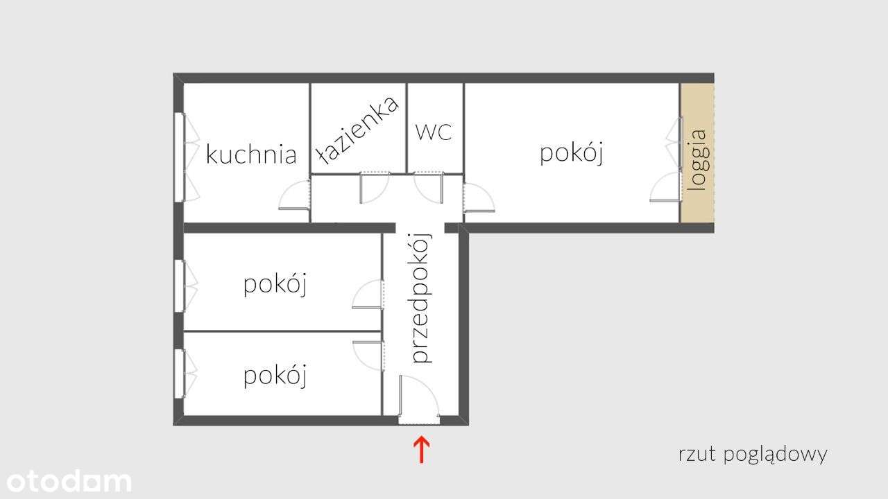 Koszalin, ul. ul. Chałubińskiego - 3 pokojowe - Pełny obrazek: 2/15