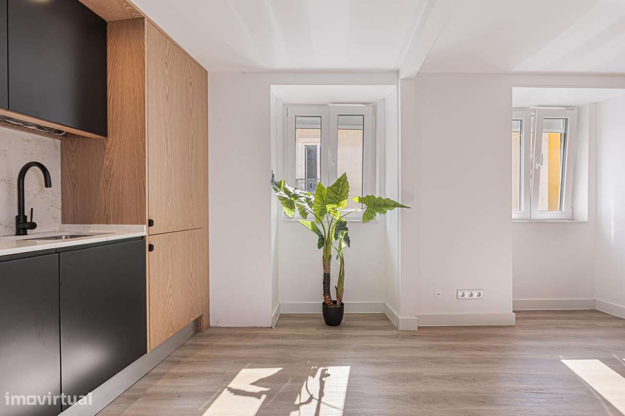 T1 (2Assoalhadas) A Estrear, Mobilado e Equipado, Av Liberdade, Lisboa-2