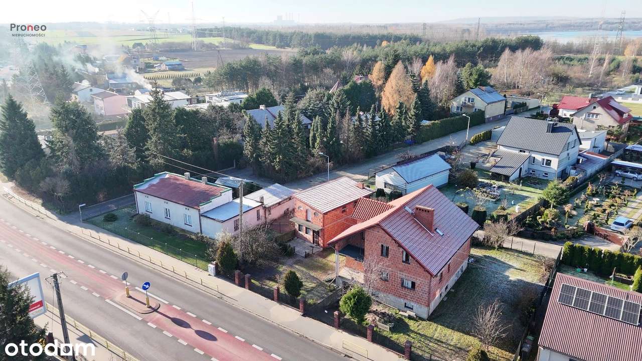 Dom w budowie z budynkiem komercyjnym - Mikorzyn-8