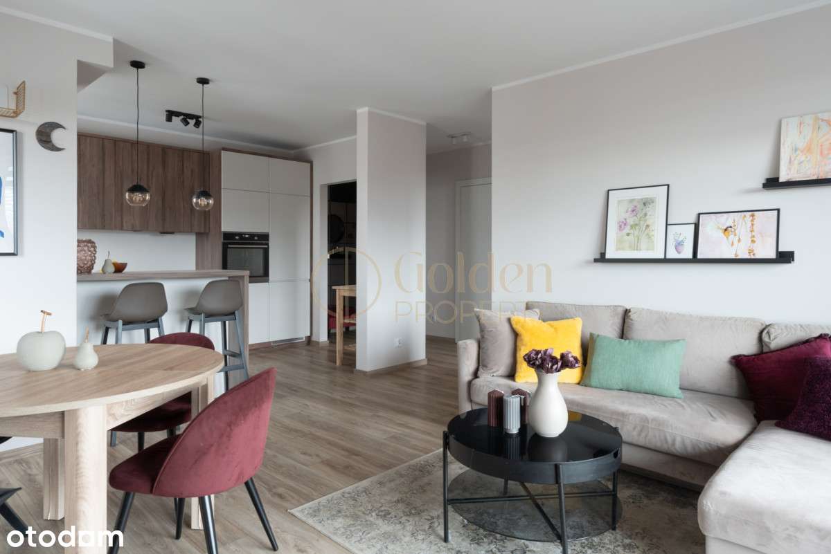 Prestiżowe osiedle, balkon 20m2, widok, umeblowane - Pełny obrazek: 1/17