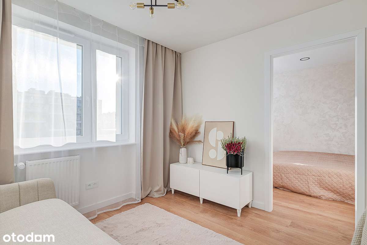 Stary Mokotów, 2 pokoje po remoncie, balkon, wysoki standard Warszawa - Pełny obrazek: 5/20