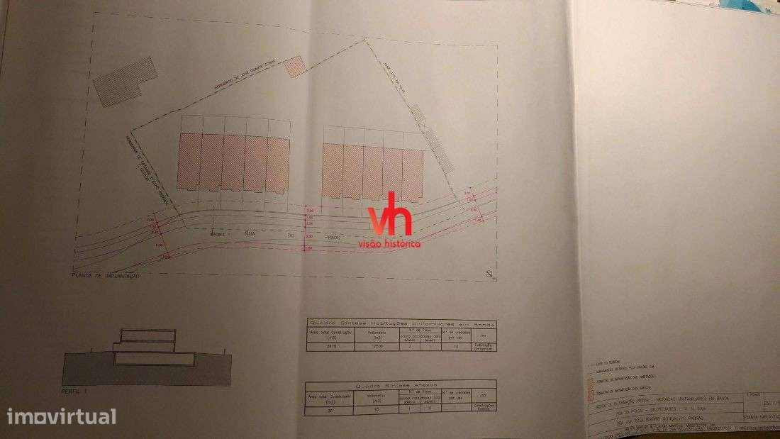 Vende-se Terreno em Francelos Com Projecto Para Prédio em Altura - Grande imagem: 5/17