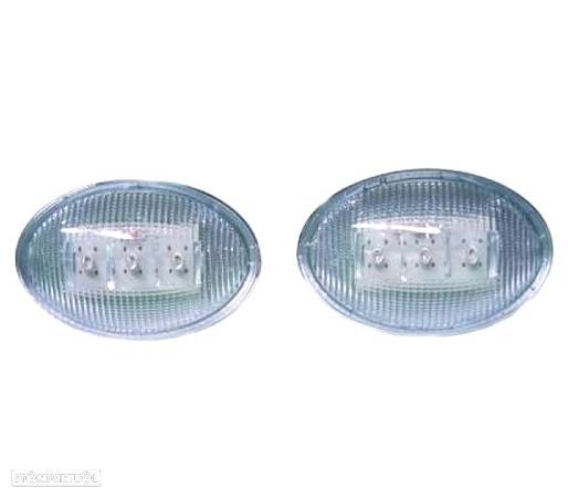 PISCAS LATERAIS LED PARA OPEL FUNDO CROMADO - 1