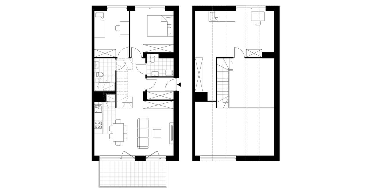 4-pokojowe mieszkanie 89m2 Bezpośrednio - Pełny obrazek: 2/7
