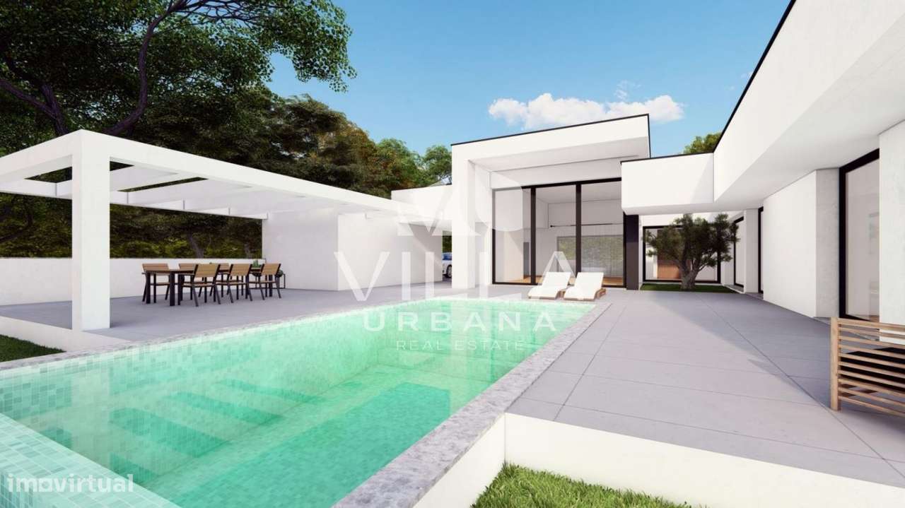 Moradia T4 Térrea Situada na Quinta das Laranjeiras em Fernão Ferro-14
