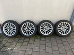 Jante Bmw seria 5 F10/F11 cu cauc 245/45/R18 Nokian iarna dot 2015 6-7mm 8jx18is30 - 1