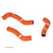 kit tubos radiador samco  ktm 250 sx-f 2011 - 2012 laranja - 1