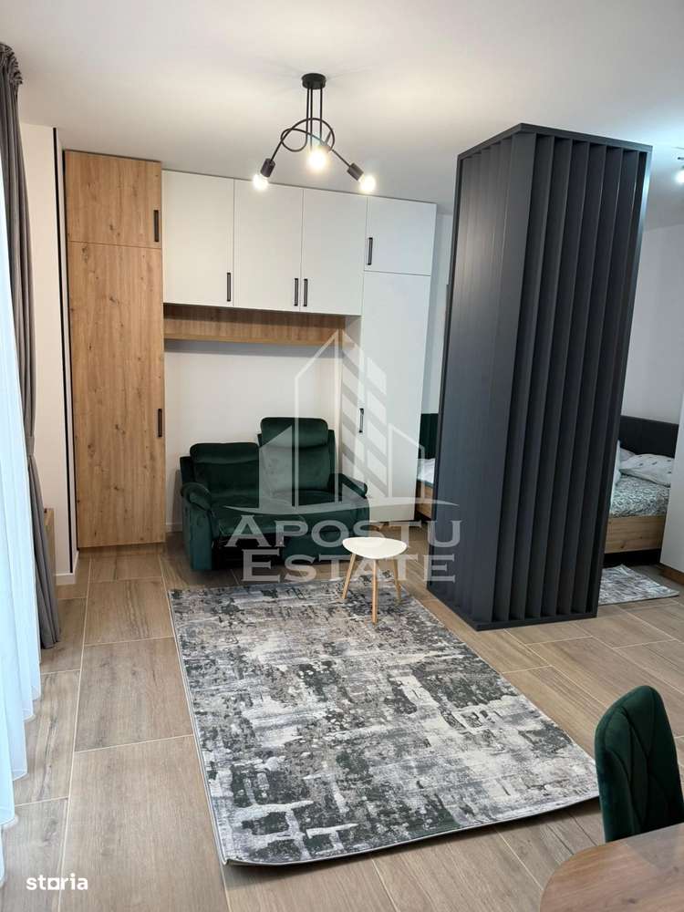 Apartament cu o camera in zona Torontalului, bloc nou, centrala - Imagine principală: 1/8