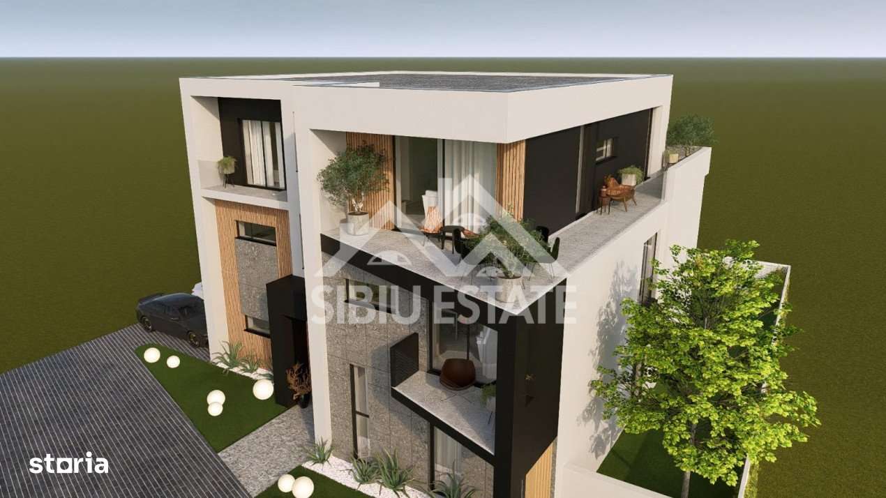 Apartament 4 camere ,97 mp , Terasa 33 mp , Balcoane , Parcare - Imagine principală: 4/8