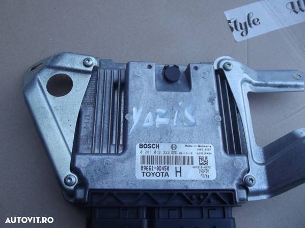 Calculator motor Toyota Yaris 1.4 D 2005-2011 ECU Yaris dezmembrez - 1