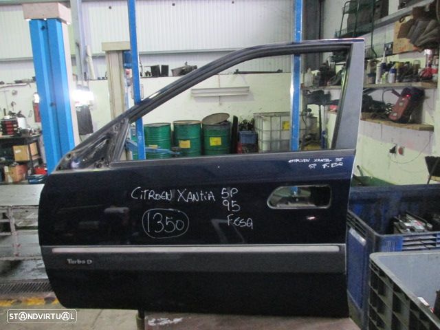 Peça - Porta Por1350 Citroen Xantia 1995 5P Azul Fe