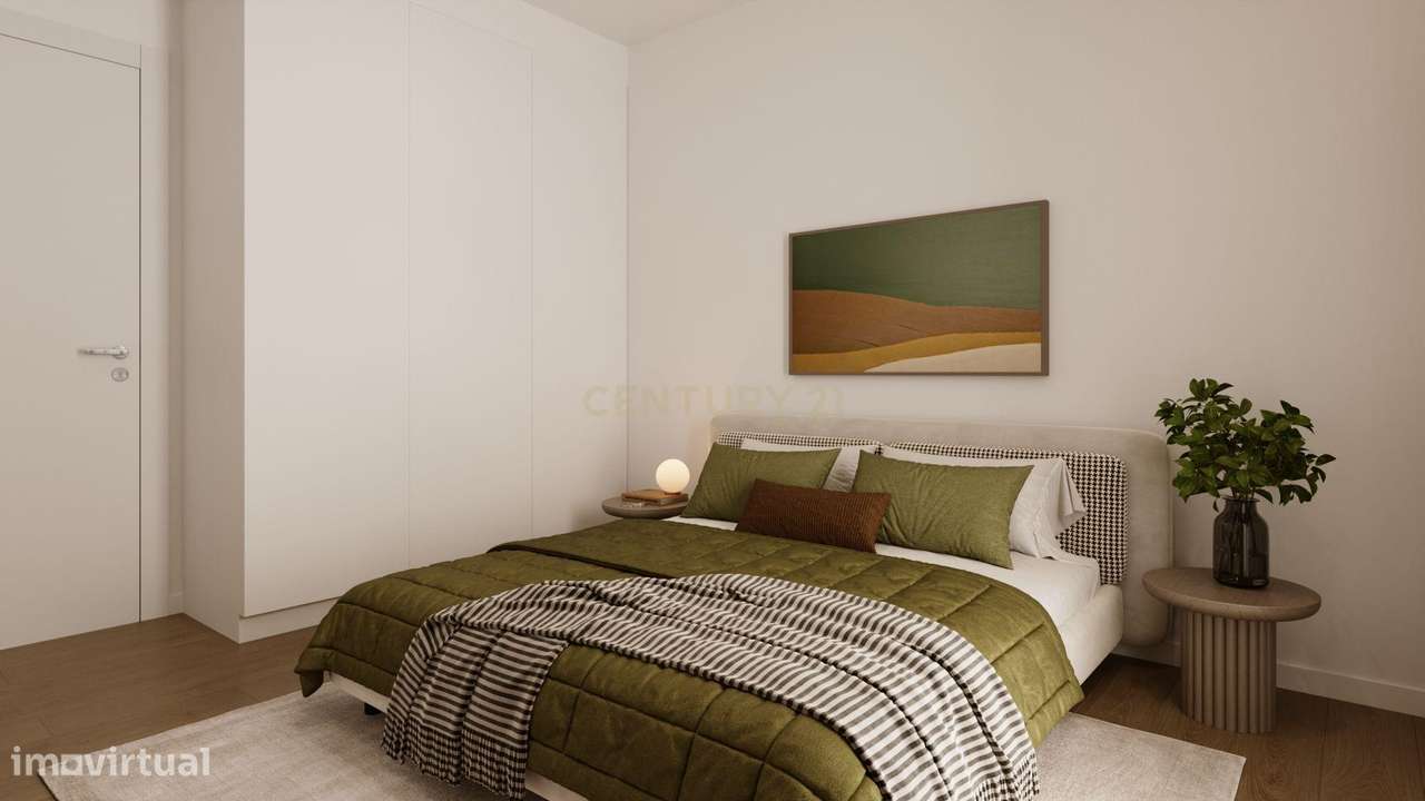 T1 NOVO - Viva com conforto e centralidade no Muralha Setúbal Residenc - Grande imagem: 4/8