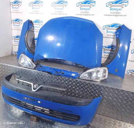 FRENTE OPEL CORSA C COMBO C CAPOT PARACHOQUES GUARDA-LAMAS OTICAS FRENTE FIBRA CHAPA - 4